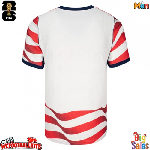United States Replica Home Stadium Shirt World Cup 2026 Short Sleeve